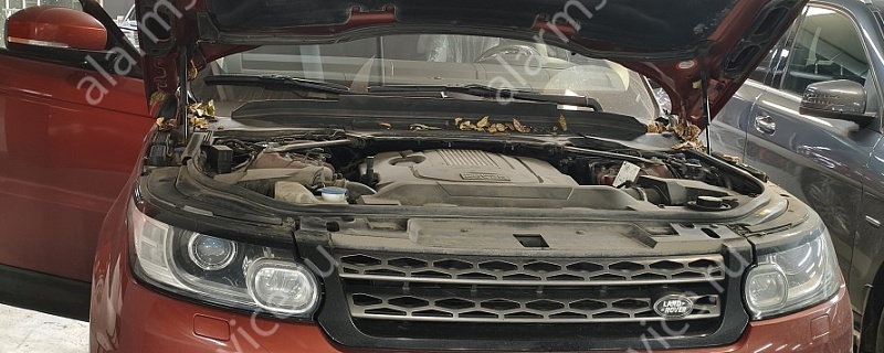 Установка сигнализации на Land Rover Range Rover Sport